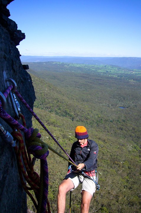 American Alpine Institute - Climbing Blog: The Problem with Rappel Back-Ups  Off Modern Leg-Loops