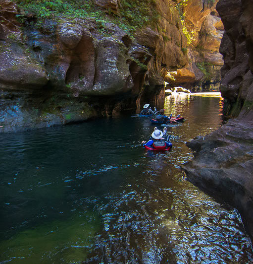 Sunday Canyoning - The recovery canyon.