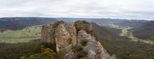 Pinnacles and pagodas on the mountain