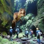 Dinosaurs in Claustral Canyon