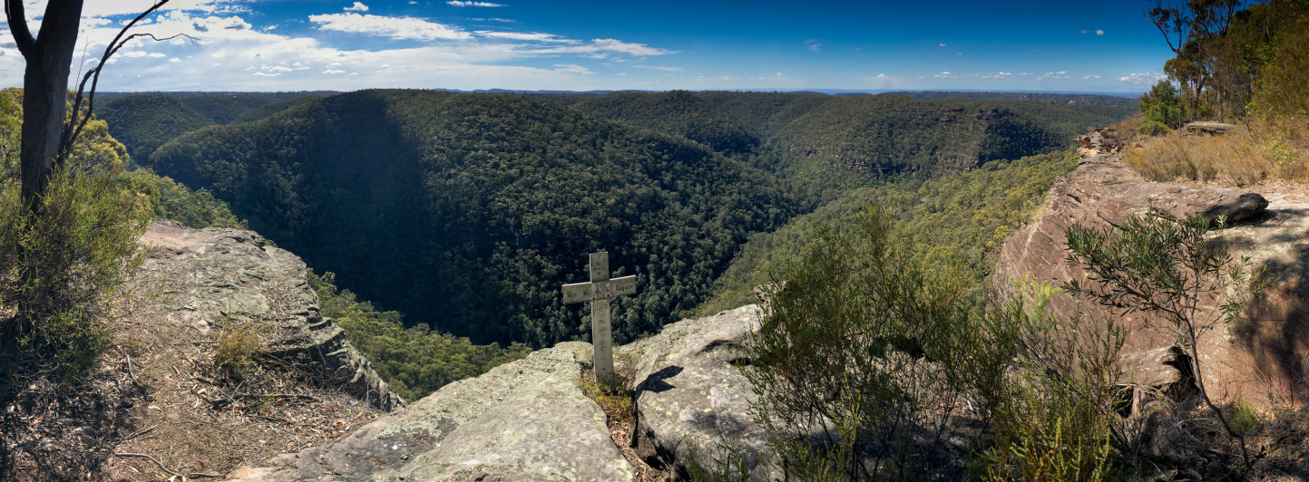 Faulconbridge to Glenbrook via Lost Worlds Lookout