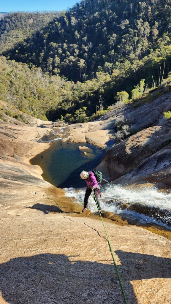 Canyoning trip leading long weekend workshop