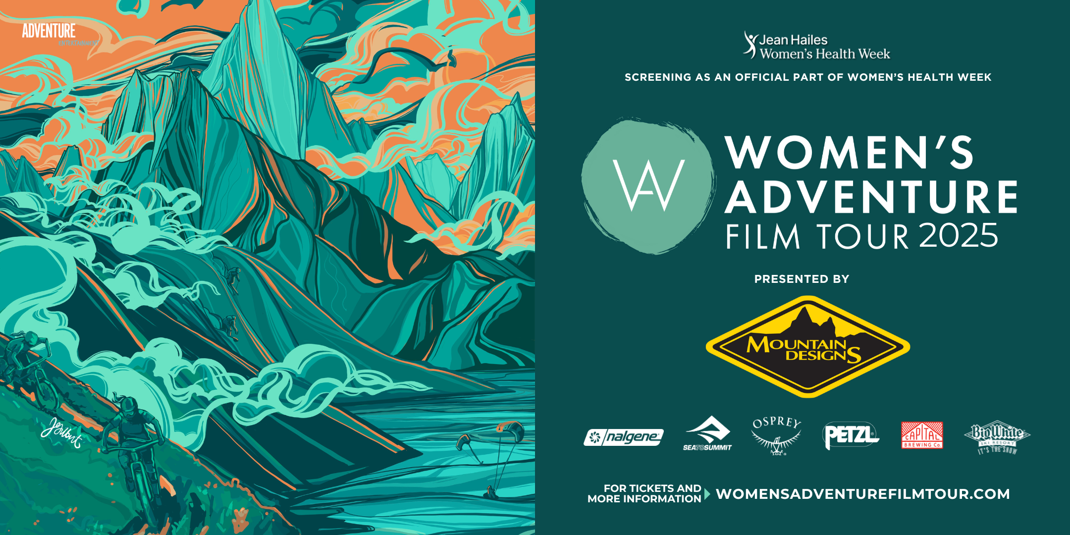 Women’s Adventure Film Tour - Discounted Tickets!🎟️