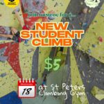 New Student Climb! @St Peter's